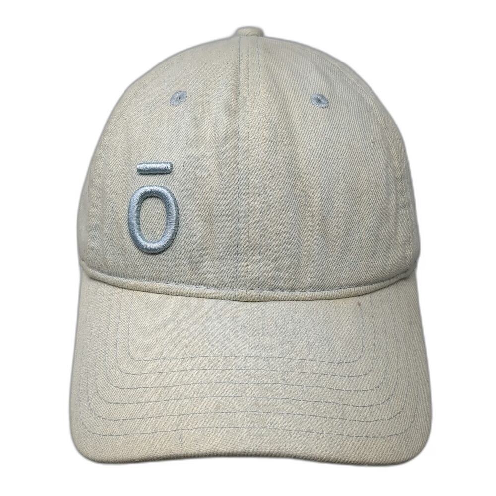 dōTERRA Baseball Cap Beige Blue One Size 6 Panel Slideback Branded Cotton Hat